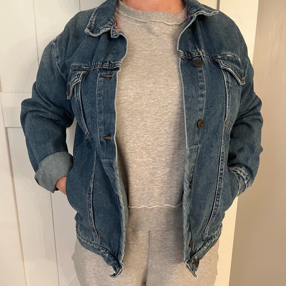 Free People Blue Denim Jean jacket, size M - Picture 7 of 7